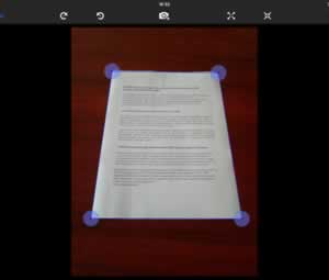 Cutting documents Smart on iPad