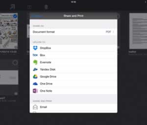 Share documents with ease on iPad