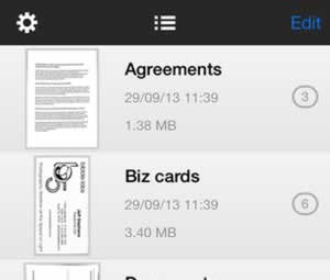 SharpScan: Manage documents with ease